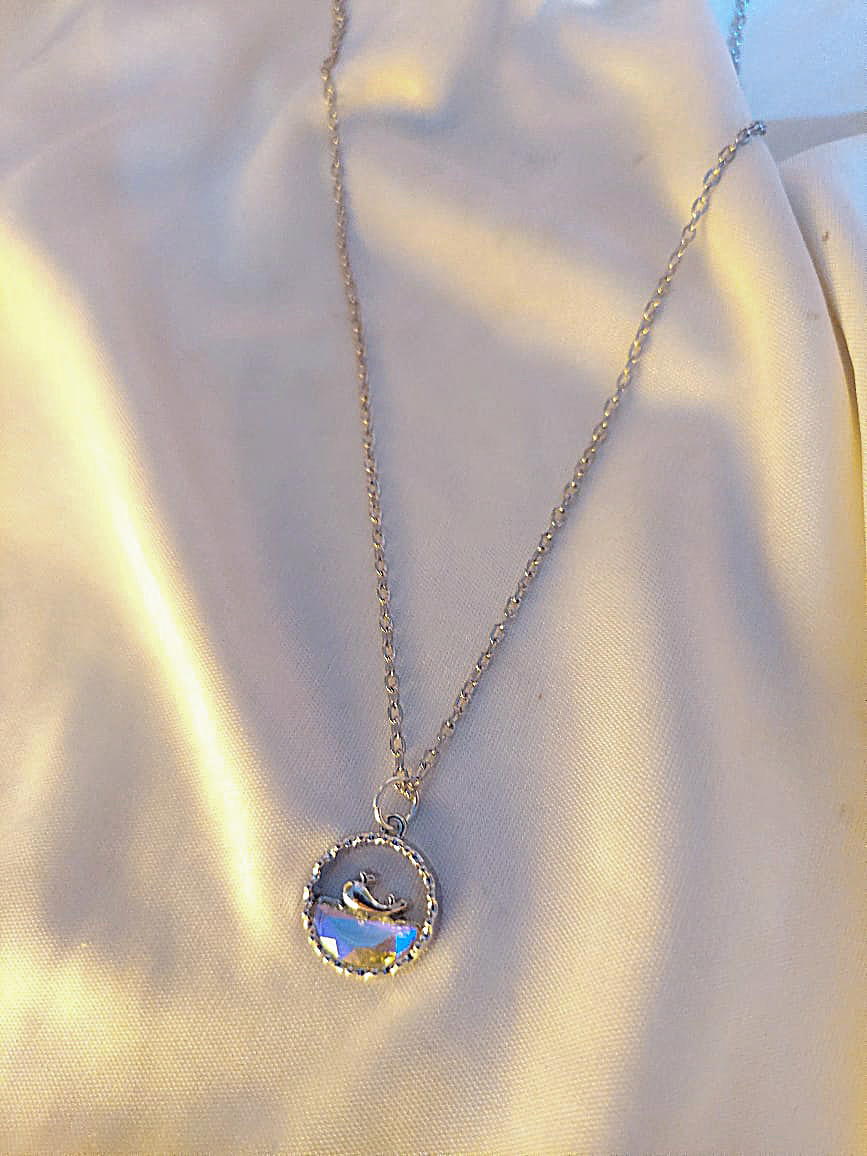 dolphin 🐬 in the sea ⛵🌊 necklace Preview Image