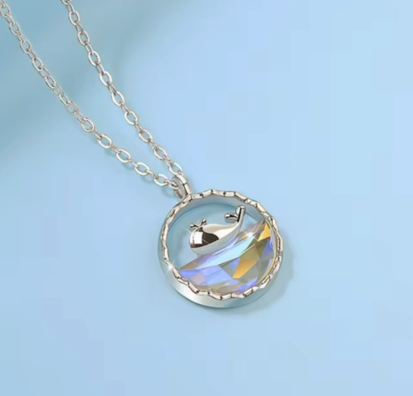 dolphin 🐬 in the sea ⛵🌊 necklace  Image 3 Preview