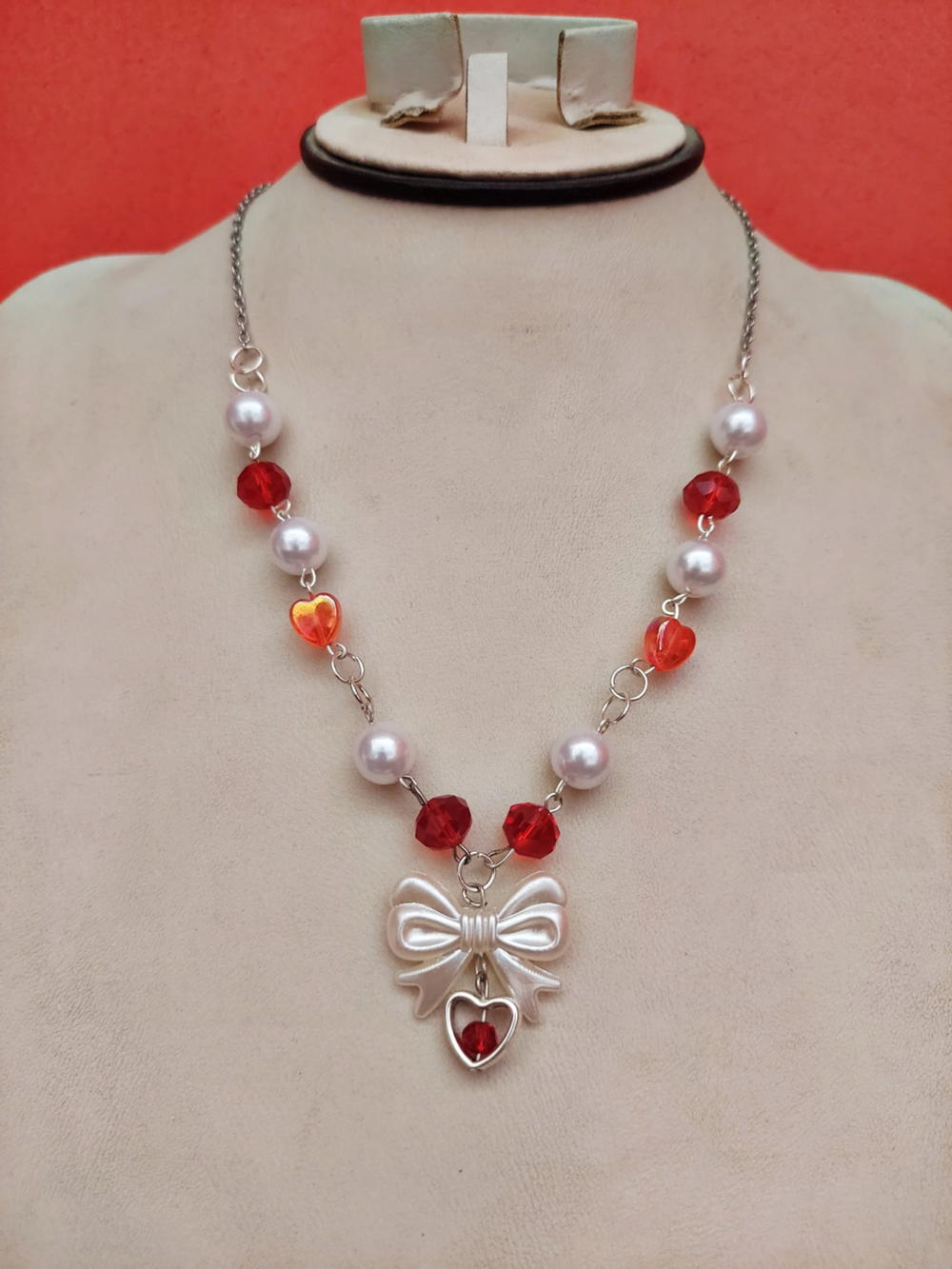 Cute red necklace🎀 Preview Image