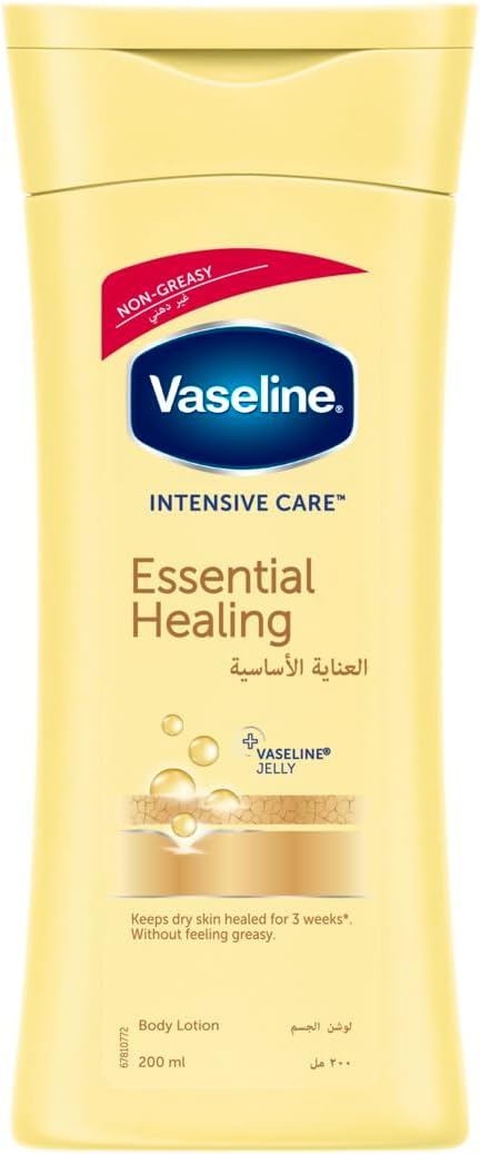 Vaseline lotion intensive care essential healing deep moisturization for dry skin 200ml Preview Image