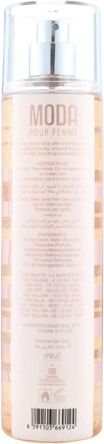 prive body mist 250ml moda Image 2 Preview