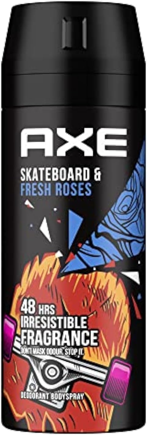 AXE SPRAY 150ML SKATEBOARD&FRESH ROSES Image 1 Preview