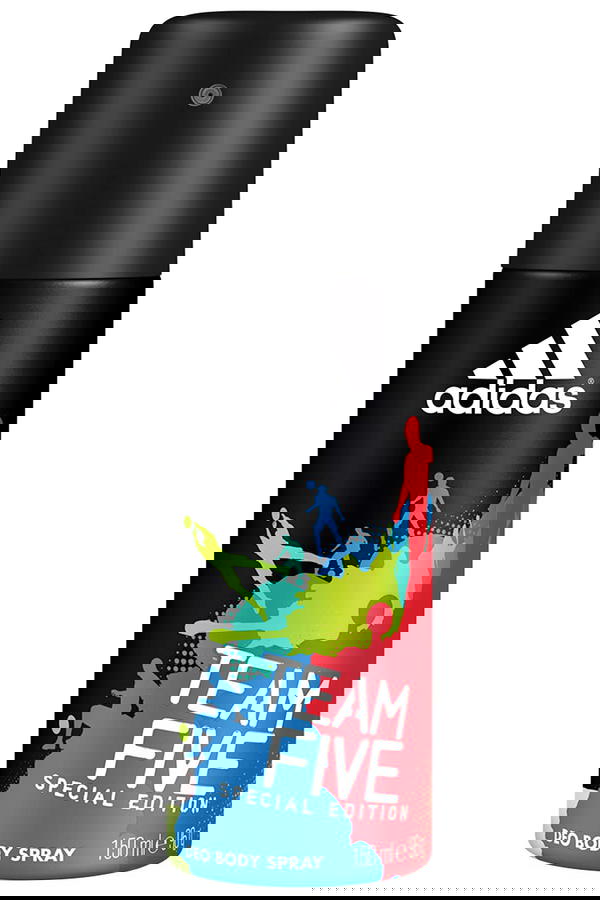 Adidas Deo Body Spray Team Five 150 ML Image 1 Preview