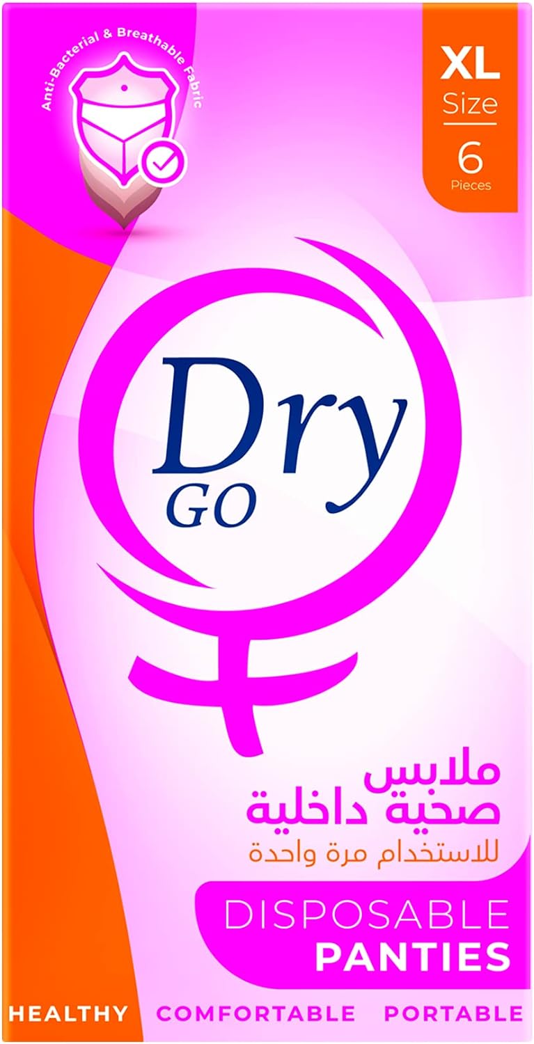 Dry Go, Comfortable Disposable Panties, single use, XL, 6 Pieces Preview Image