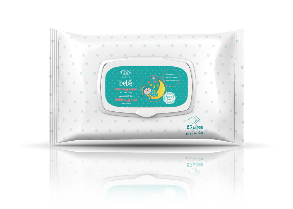 Eva Baby Wipes Alcohol Free 25 Wipes Preview Image