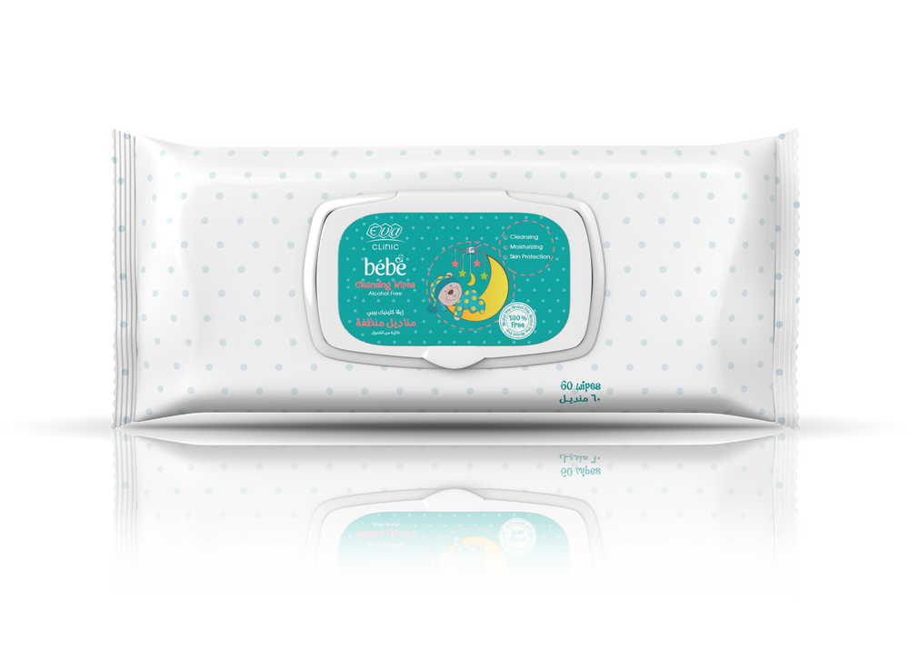 Eva Baby Wipes Alcohol Free 60 Wipes Preview Image