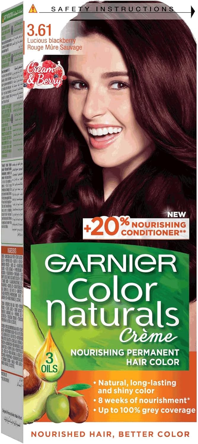 Garnier color naturals 3.61 Lucious Black Berry Preview Image