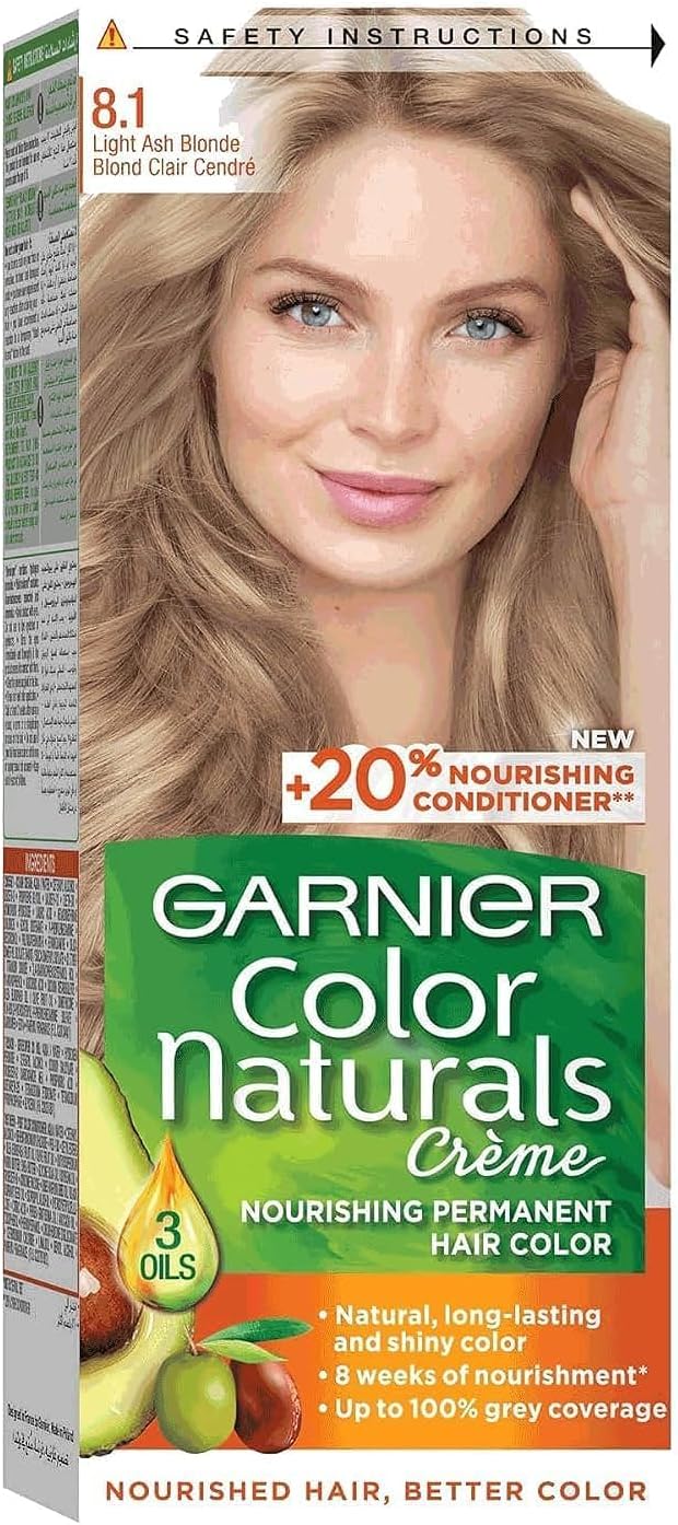Garnier color naturals 8.1Light Ash Blonde Preview Image