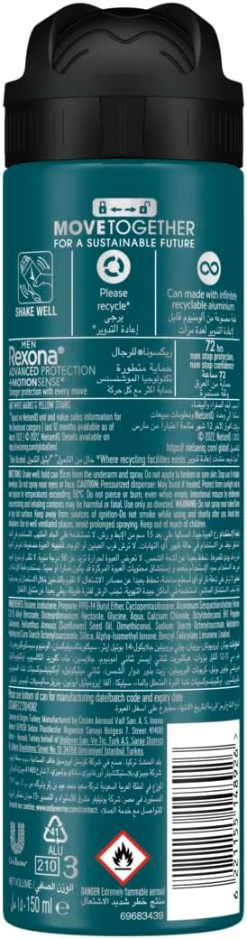 REXONA SPRAY 150ML INVISIBLE Image 2 Preview
