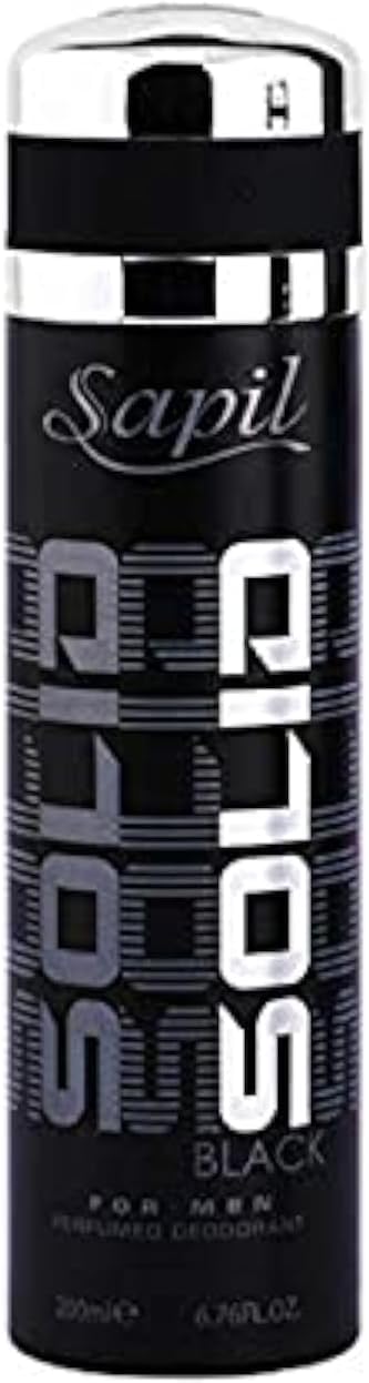 SAPIL SPRAY 200ML SOLID BLACK FOR MEN Preview Image