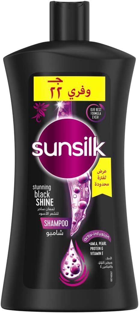 SUNSILK SHAMPO 1000ML STUNNING BLACK SHINE Preview Image