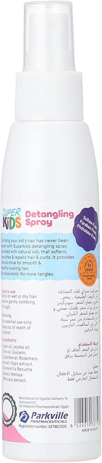 SUPER KIDS DETANGLE SPRAY 120ML Image 2 Preview
