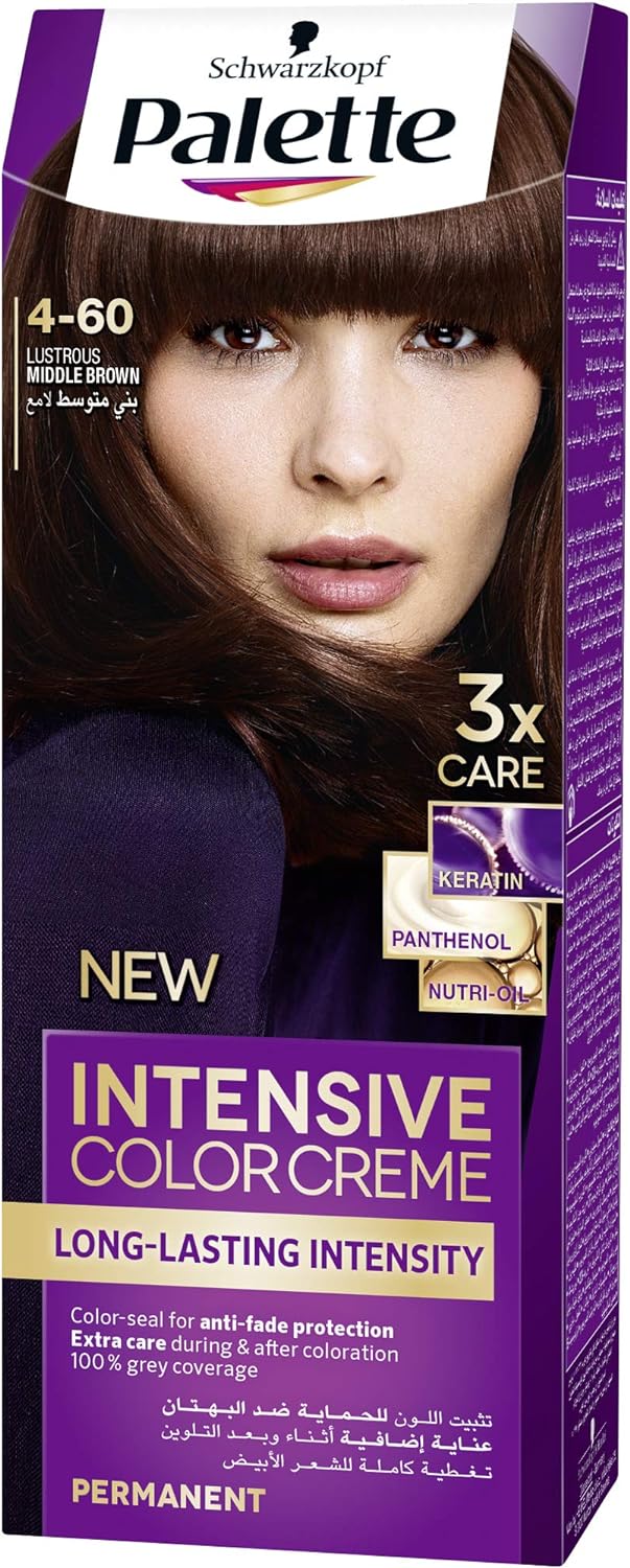 palette color creme 4-60 Lustrous Middle Brown Preview Image