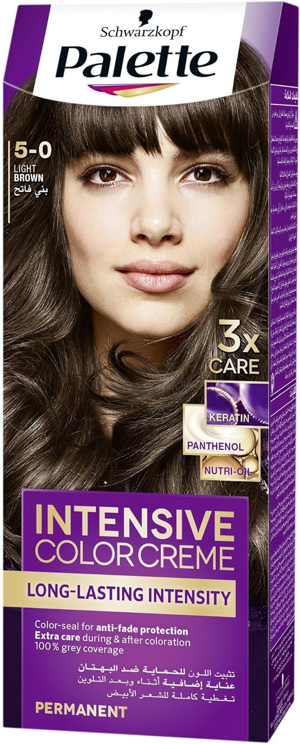 palette color creme 5-0 Light Brown Preview Image