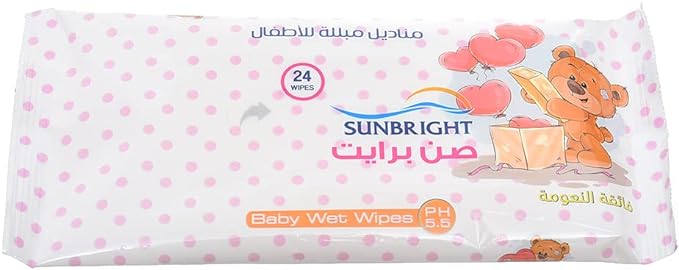sunbright baby -wet wipes 24 Preview Image