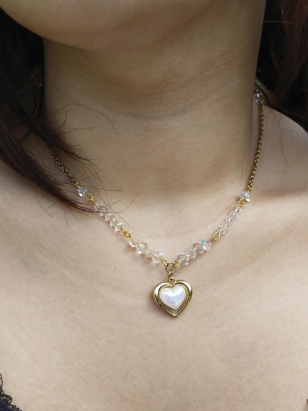 Elegant heart necklace  Preview Image