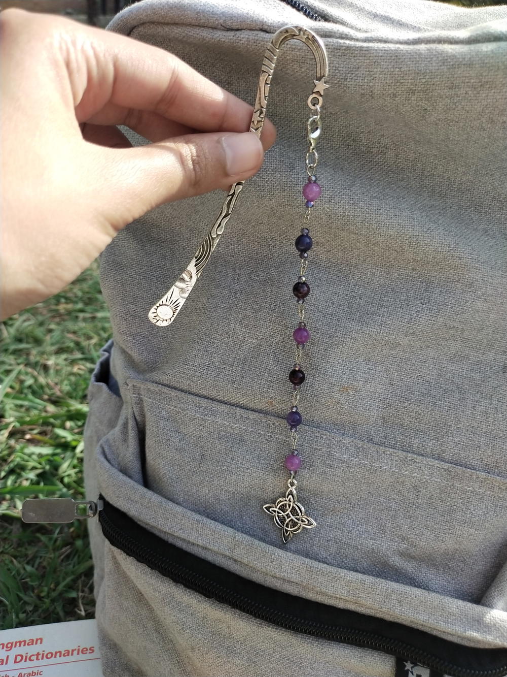 Purple whimsy bookmark Preview Image