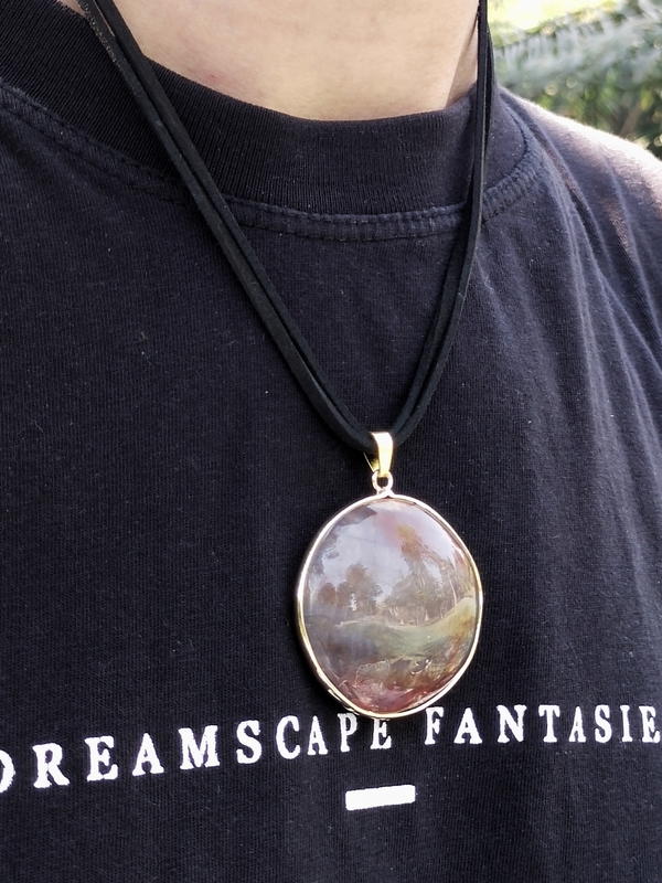 Mars stone necklace  Image 3 Preview