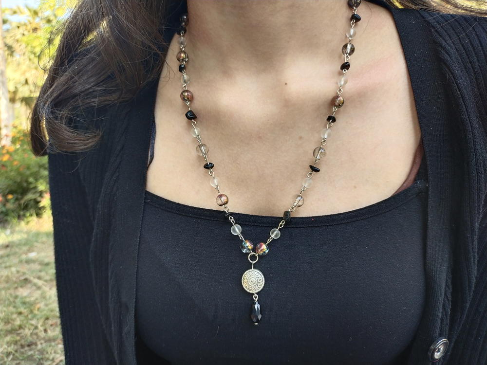 colourful bead necklace Preview Image