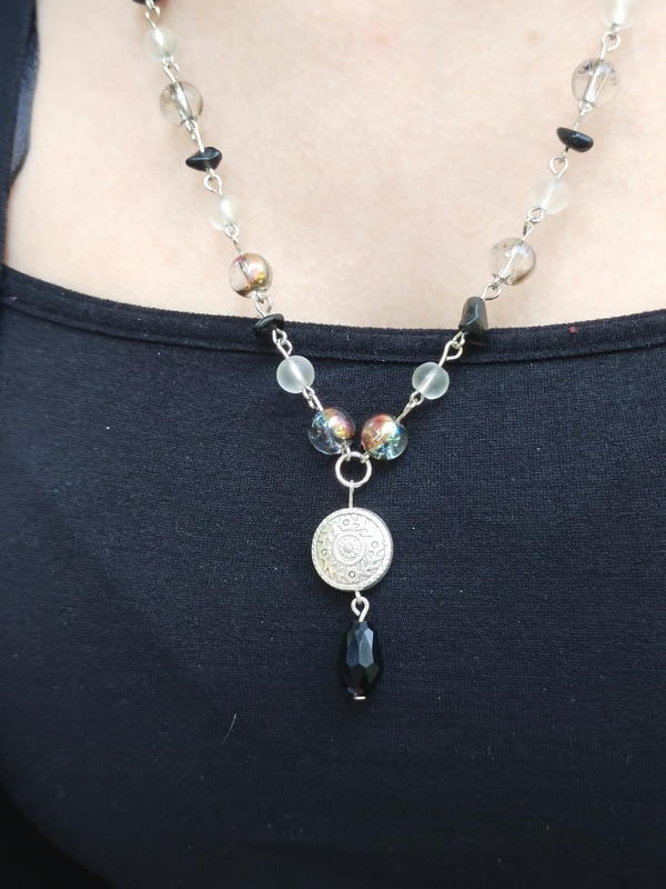 colourful bead necklace Image 2 Preview