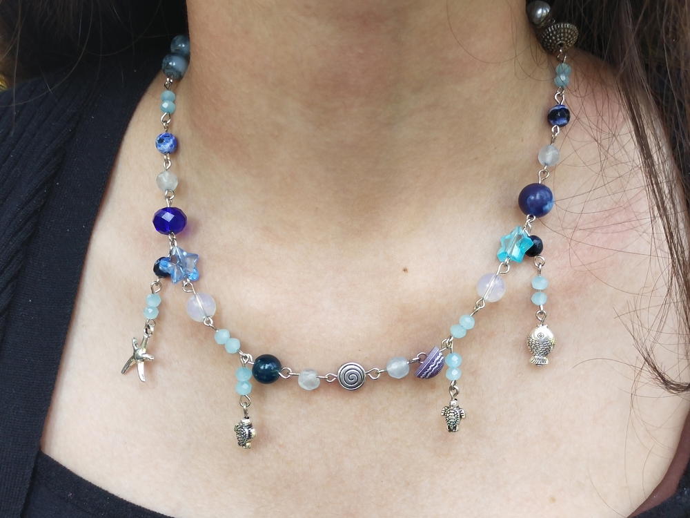 Beach charm necklace Preview Image