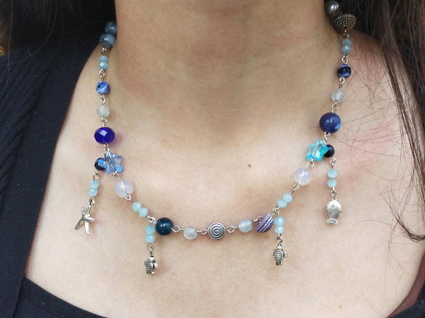 Beach charm necklace Image 1 Preview