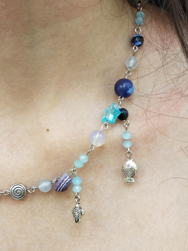 Beach charm necklace Image 3 Preview