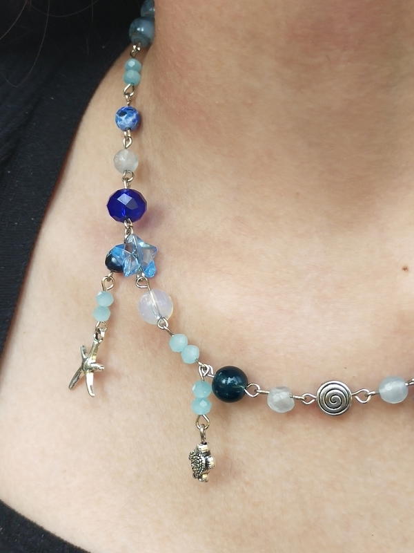Beach charm necklace Image 4 Preview