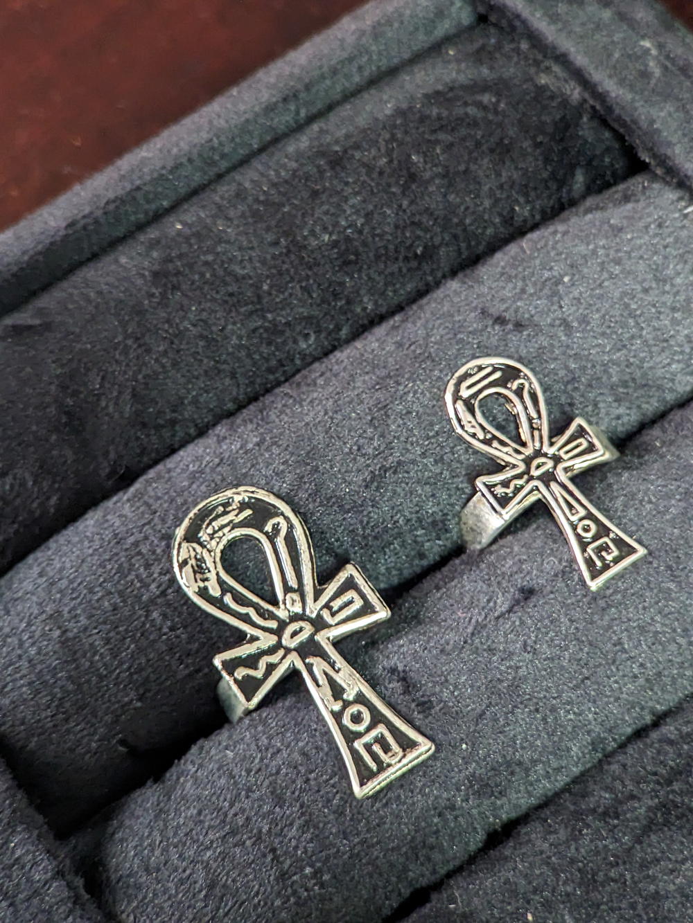 Silver Ankh Ring Preview Image