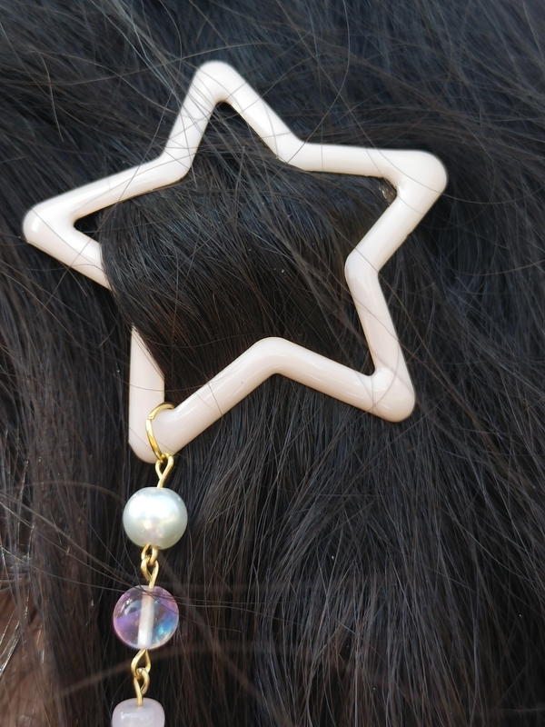 Pink star clips  Image 3 Preview