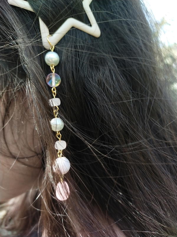 Pink star clips  Image 6 Preview