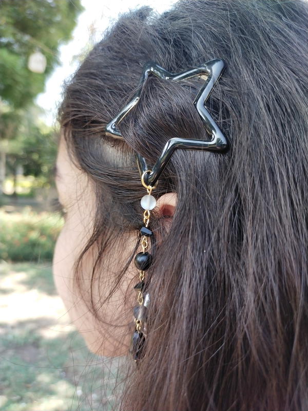Black star clips  Image 1 Preview