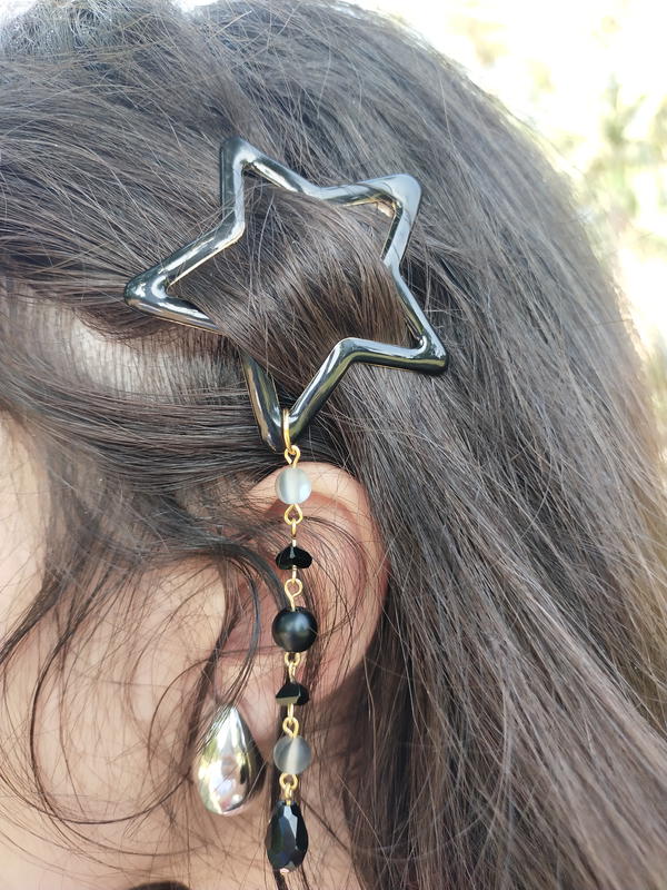 Black star clips  Image 2 Preview