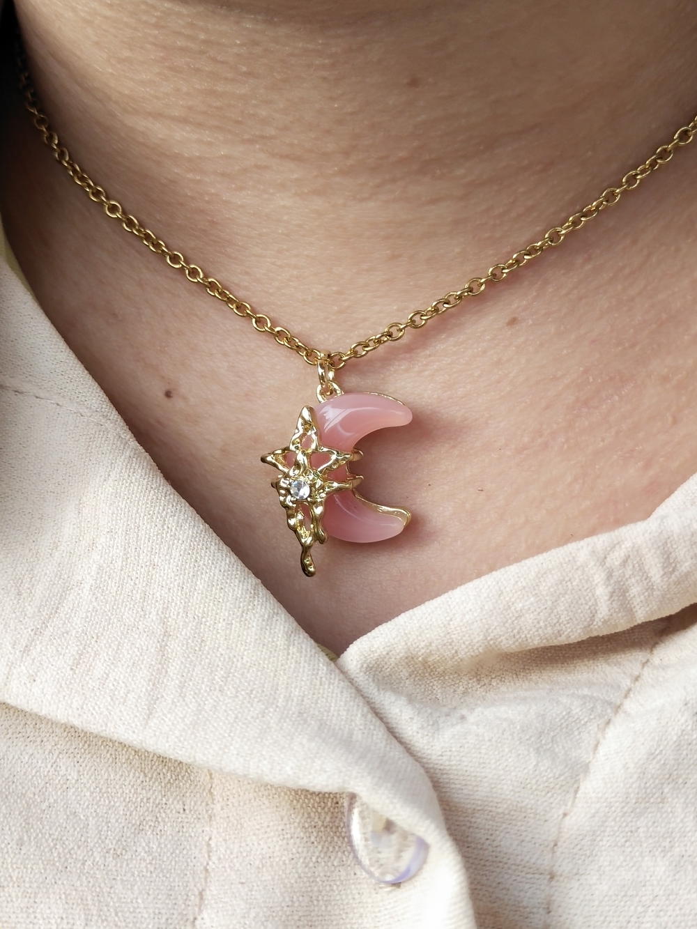 moon necklace ☾ *.•° Preview Image