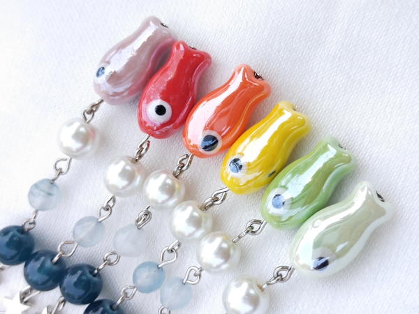 Colourful fish charms Image 9 Preview