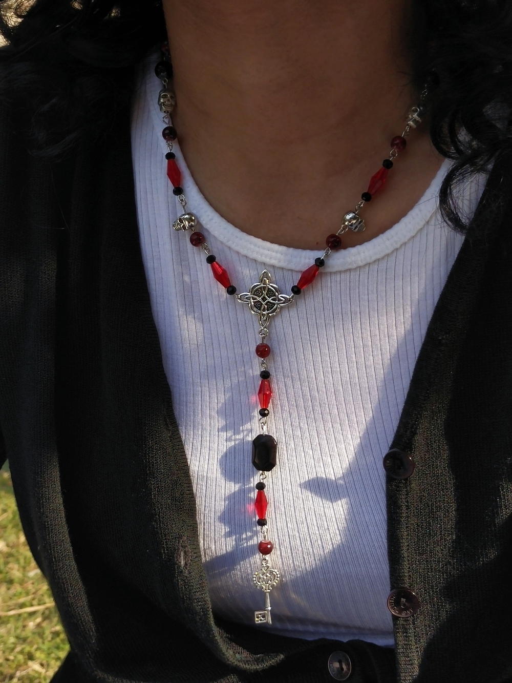 Gothic key rosary  Preview Image
