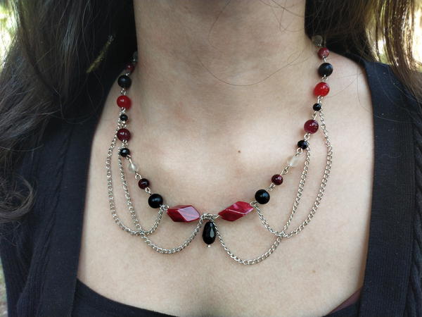 red necklace 3 Image 2 Preview