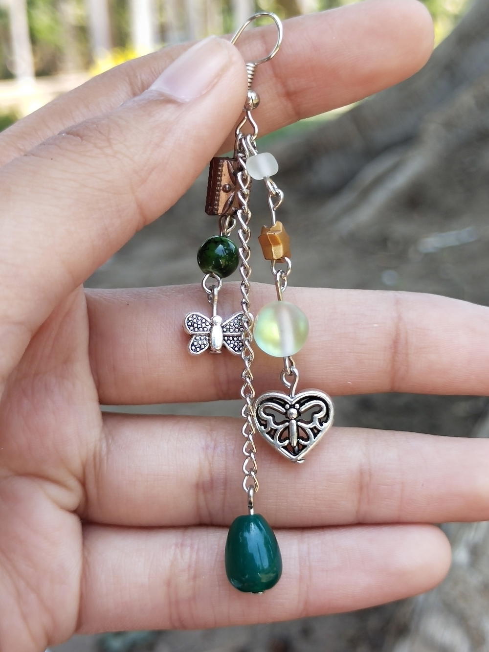 Green earrings 2 Preview Image