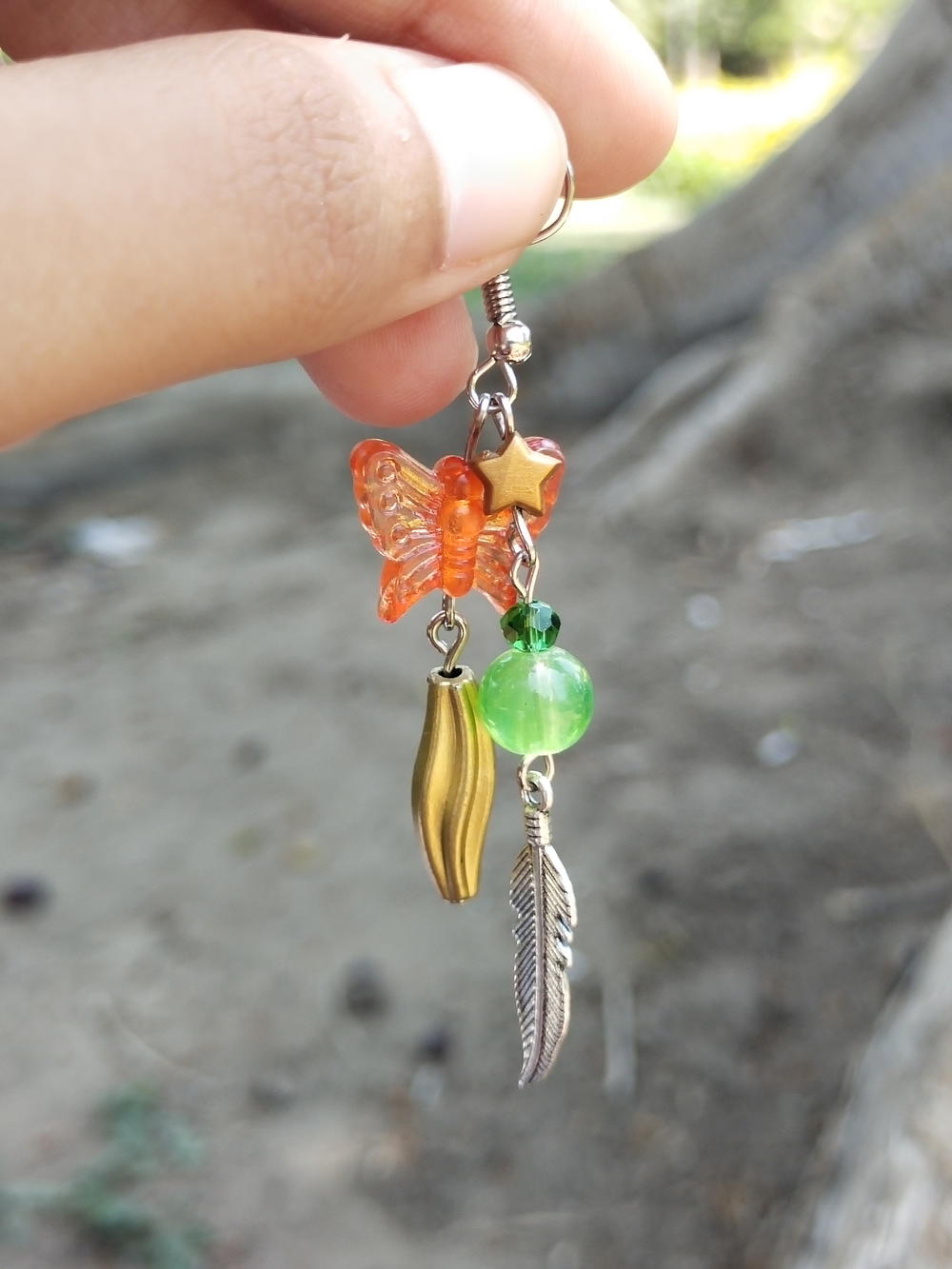 Green earrings 4 Preview Image