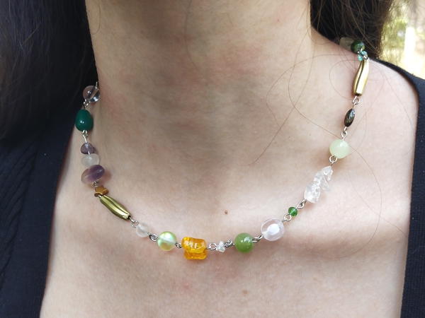 Green necklace 3 Image 2 Preview