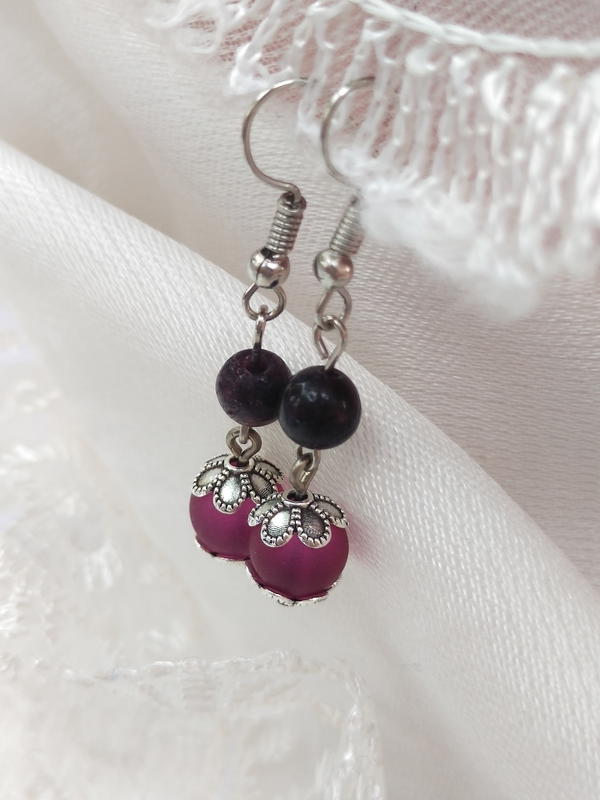 Purple earrings 1 Image 1 Preview