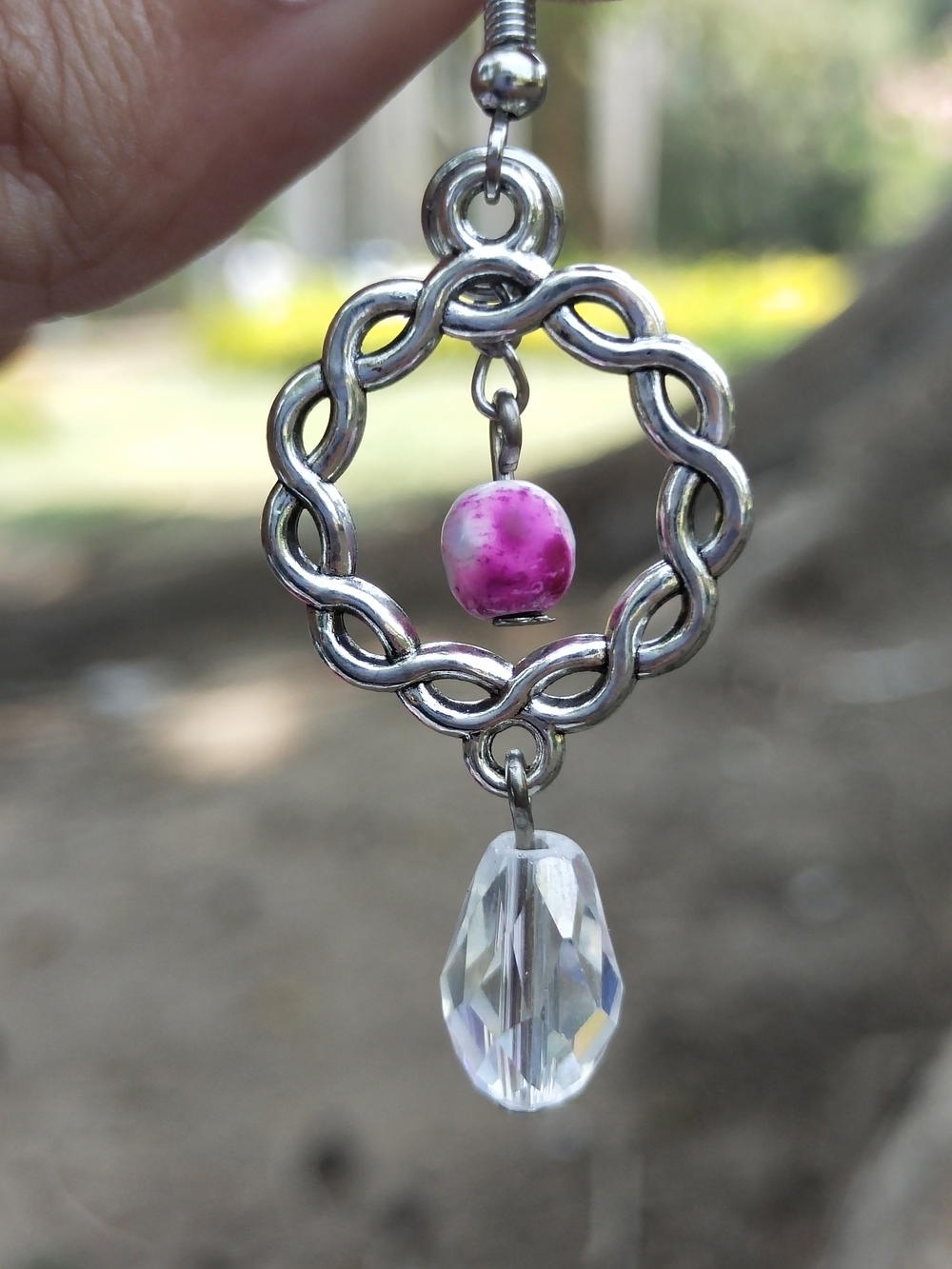 Purple earrings 4 Preview Image