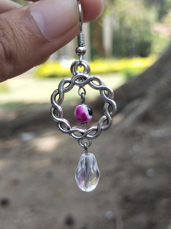 Purple earrings 4 Image 10 Preview