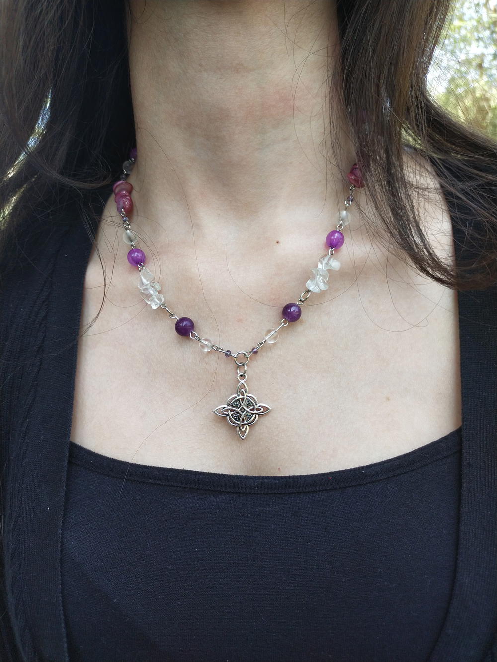 Purple necklace 2 Preview Image