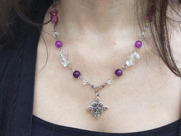 Purple necklace 2 Image 2 Preview