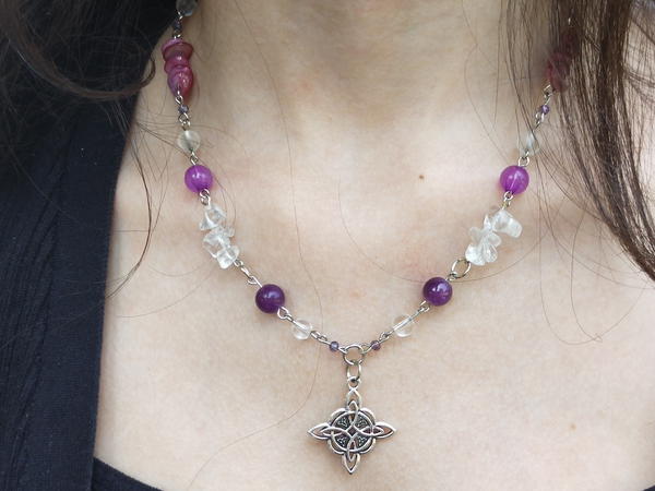 Purple necklace 2 Image 3 Preview