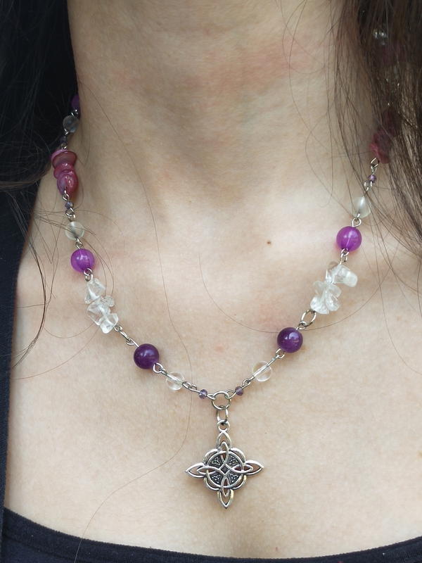 Purple necklace 2 Image 4 Preview