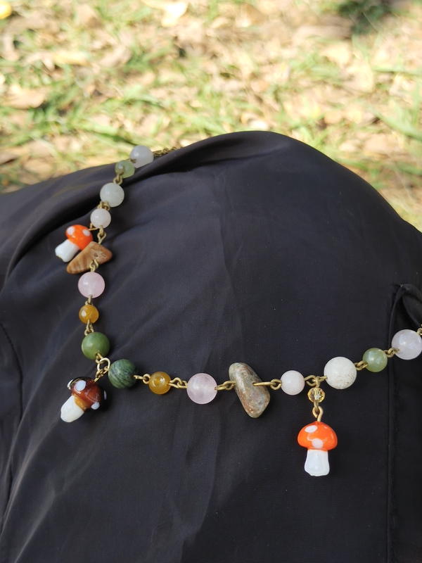 Mushroom necklace  Image 4 Preview