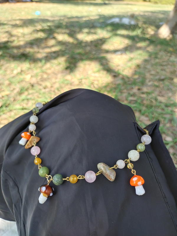 Mushroom necklace  Image 5 Preview