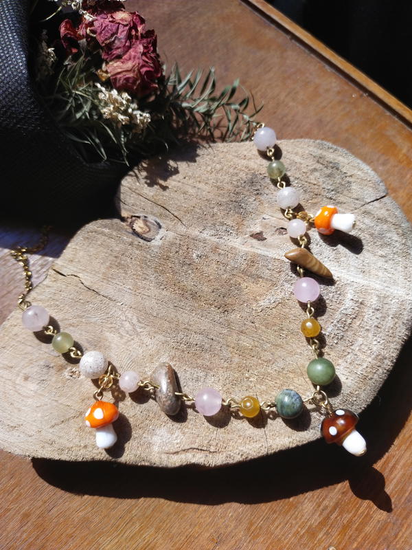 Mushroom necklace  Image 6 Preview